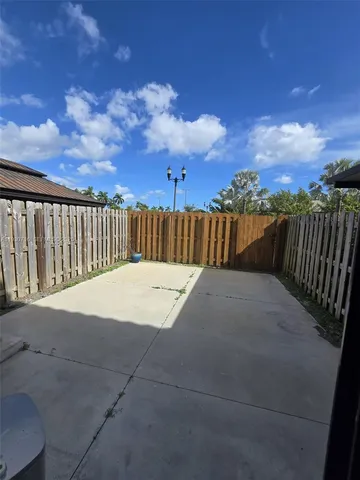 a terrace with outdoor space