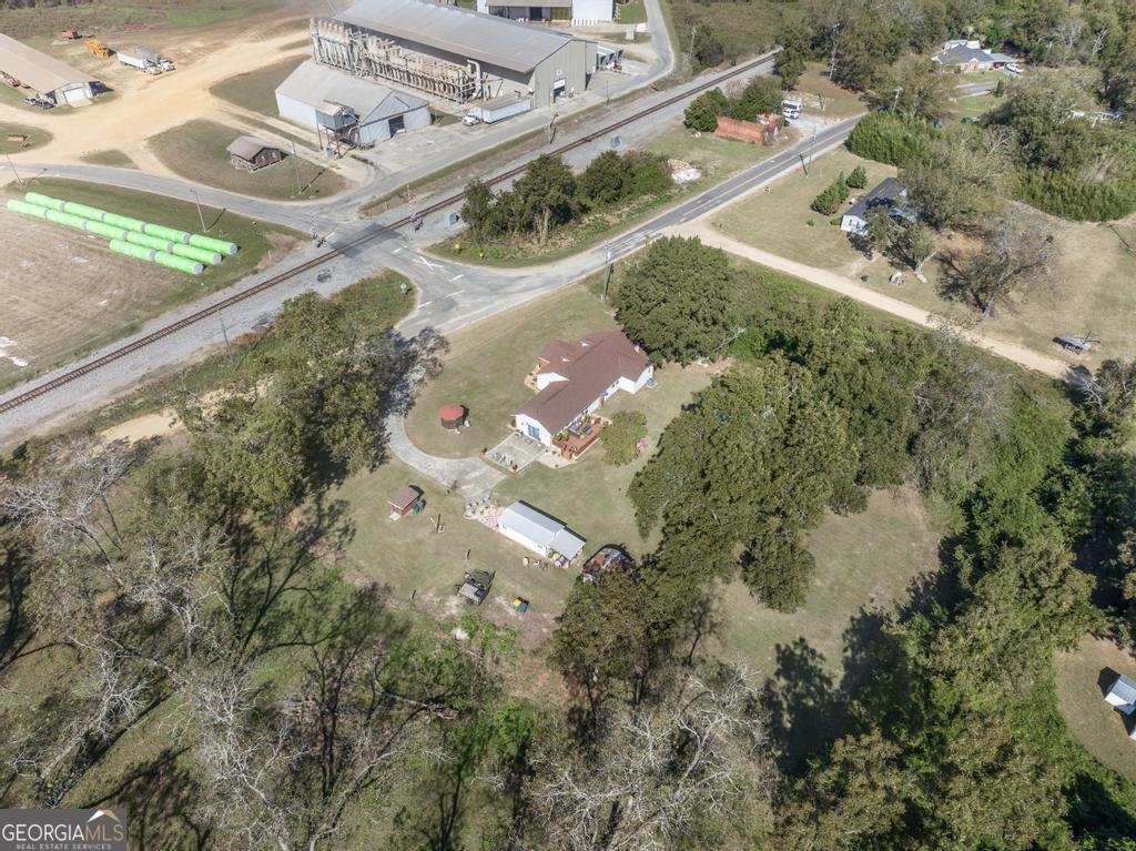 751 Findley Road Pinehurst, GA 31070 - Photo 45 of 47 an aerial view of a house