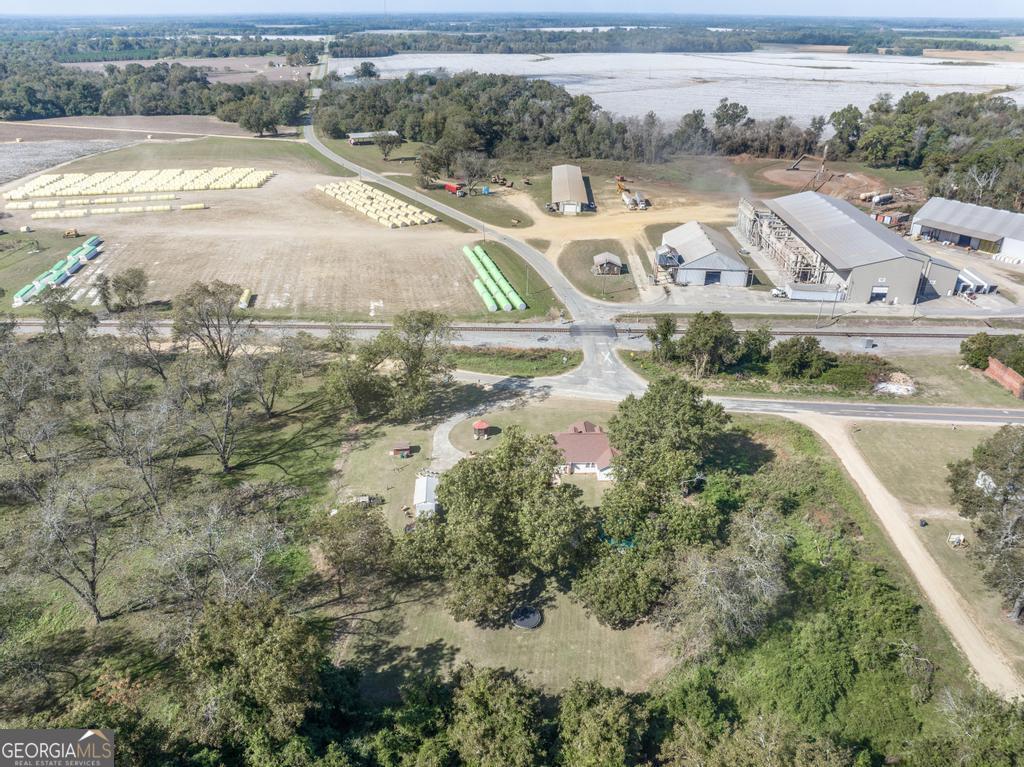 751 Findley Road Pinehurst, GA 31070 - Photo 46 of 47 an aerial view of residential houses with outdoor space