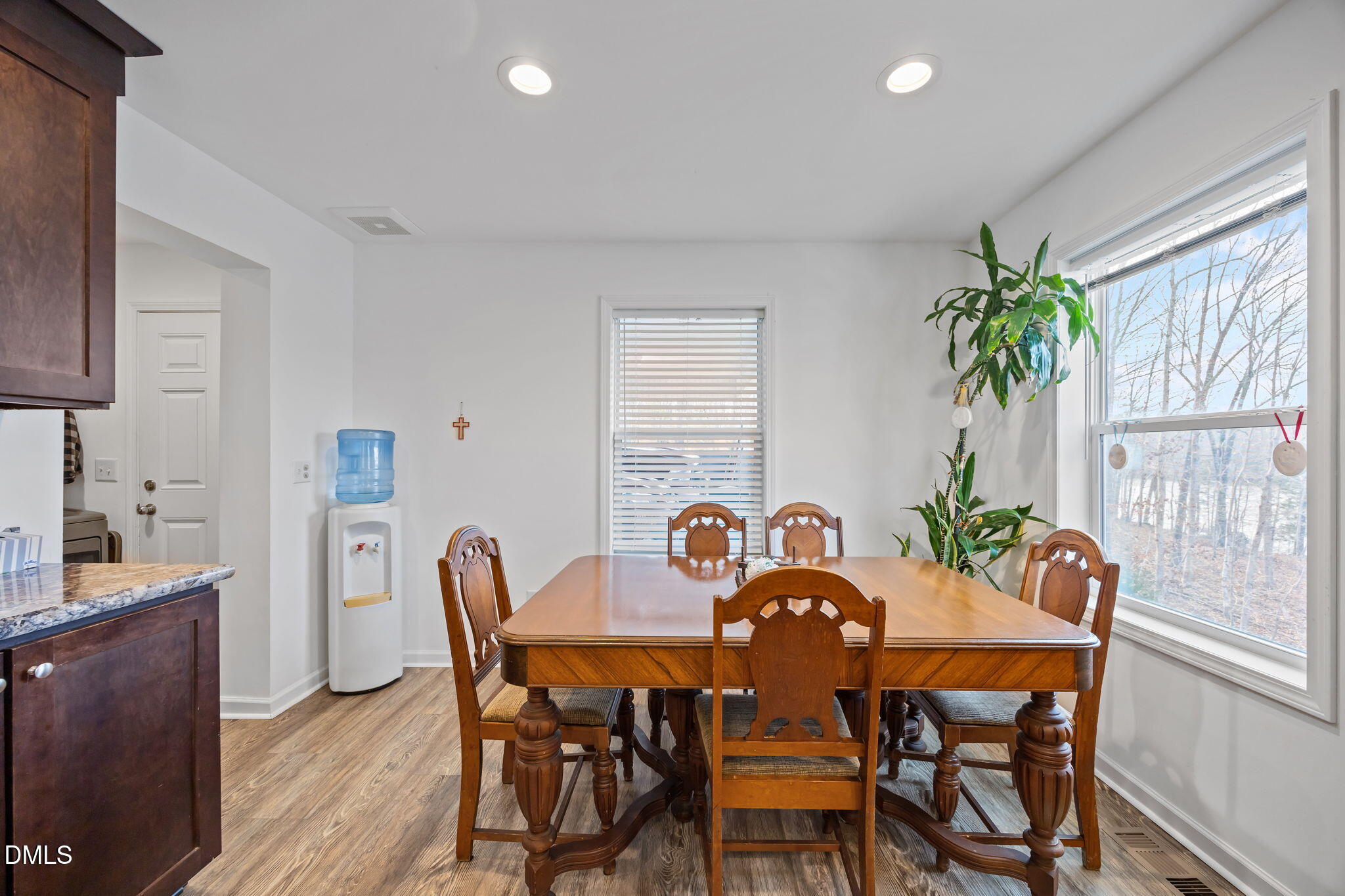 58 Lakefront Road Prospect Hill, NC 27314 - Photo 22 of 45 a view of a dining room with furniture and window