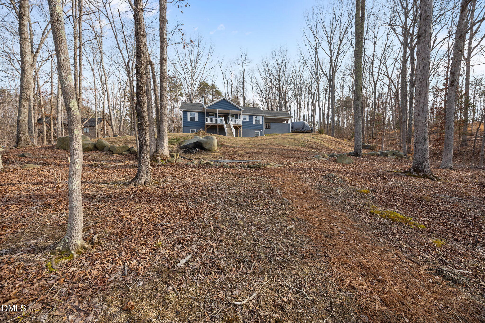 58 Lakefront Road Prospect Hill, NC 27314 - Photo 42 of 45 a backyard of a house with lots of green space
