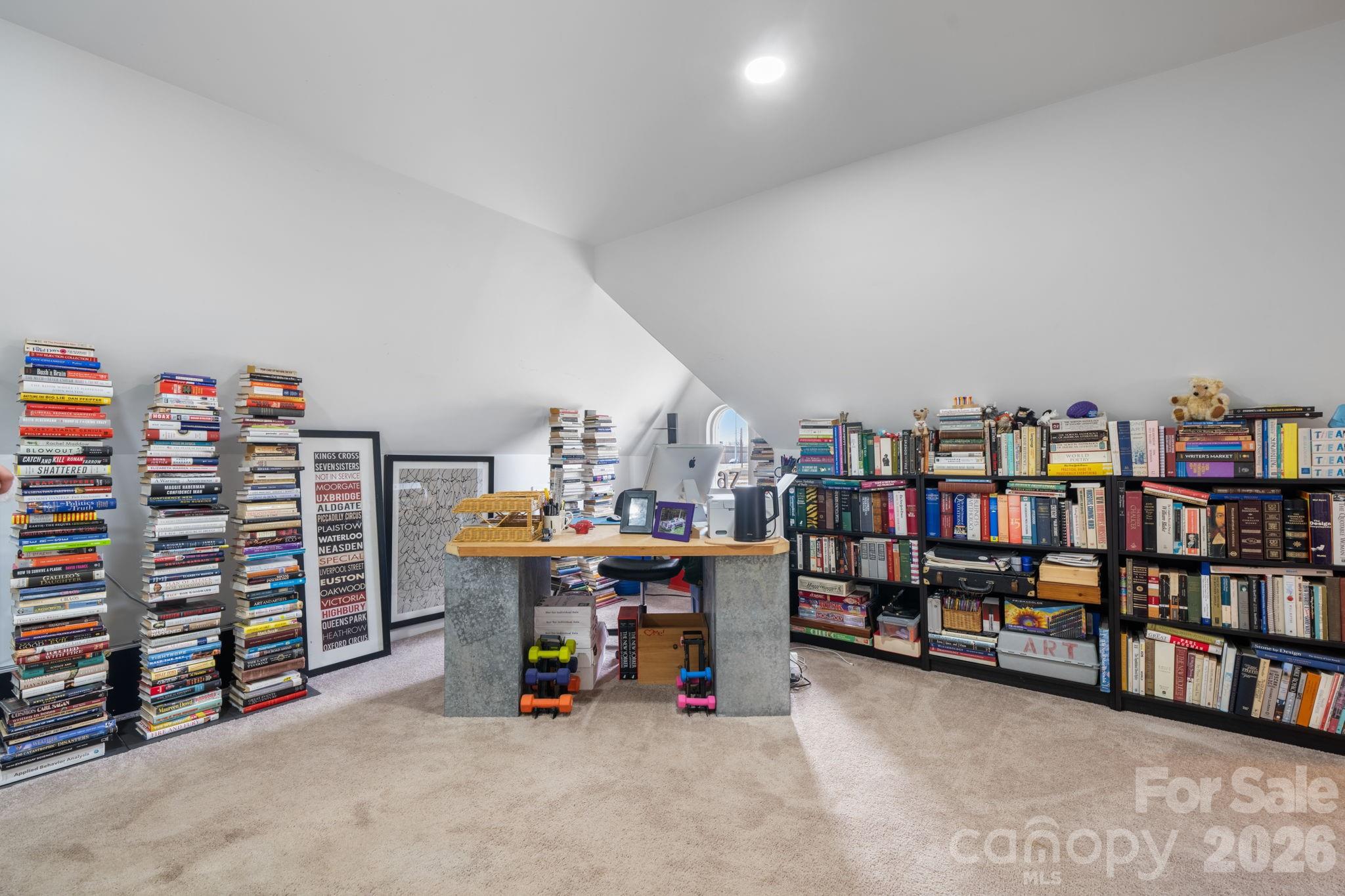 115 12th Street Southwest Hickory, NC 28602 - Photo 31 of 35 a view of a livingroom with shelves