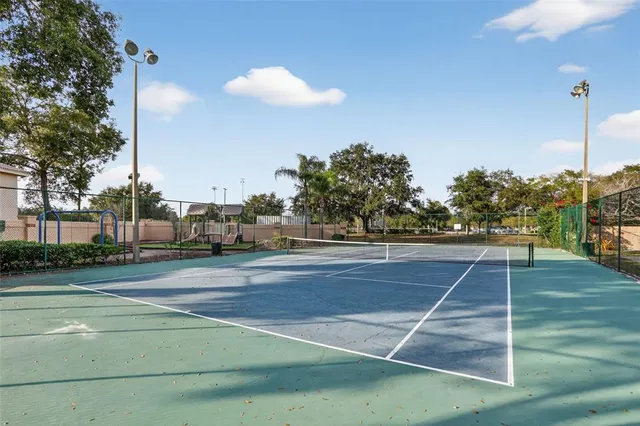 a view of a tennis court