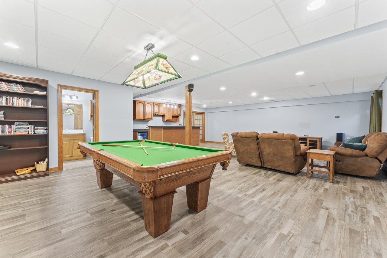 9307 Daniel Lane Spring Grove, IL 60081 - Photo 55 of 70 a room with furniture pool table and window