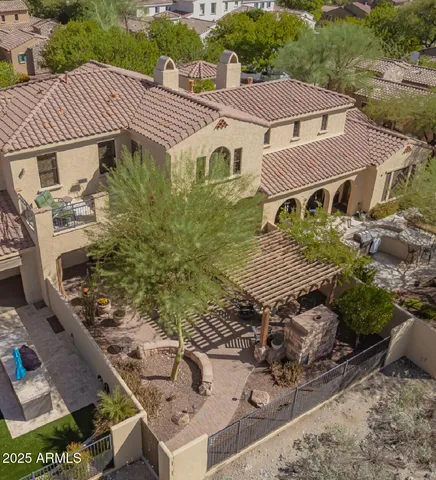 a view of a park with tree s