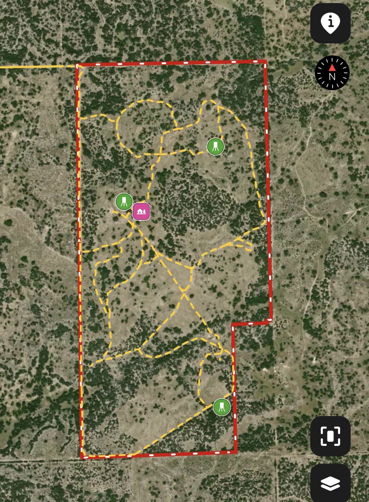 24 County Road 24 Junction, TX 76849 - Photo 37 of 37 a view of a flower garden in front of flowers