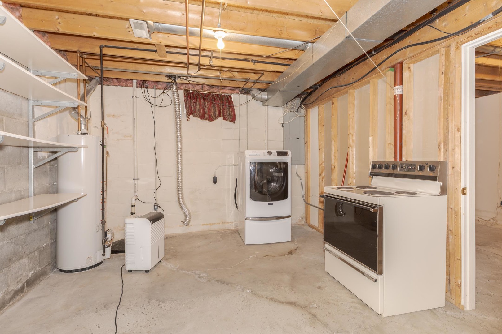 502 Wittenberg Court Normal, IL 61761 - Photo 36 of 41 a utility room with dryer and washer