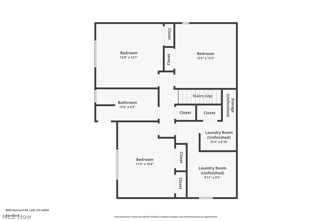 8683 Kennard Road Lodi, OH 44254 - Photo 41 of 42 LOWER LEVEL FLOOR PLAN