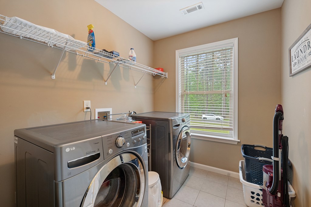 4337 Almond Road Fortson, GA 31808 - Photo 27 of 32 Laundry Room Upstairs with all Bedrooms