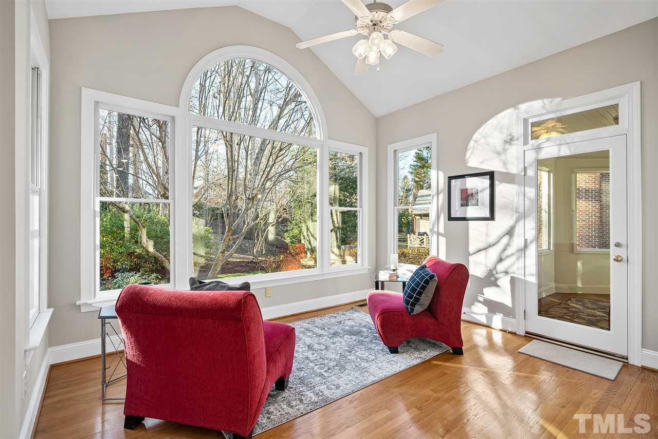7605 Rainwater Road Raleigh, NC 27615 - Photo 12 of 30 a living room with furniture and a large window
