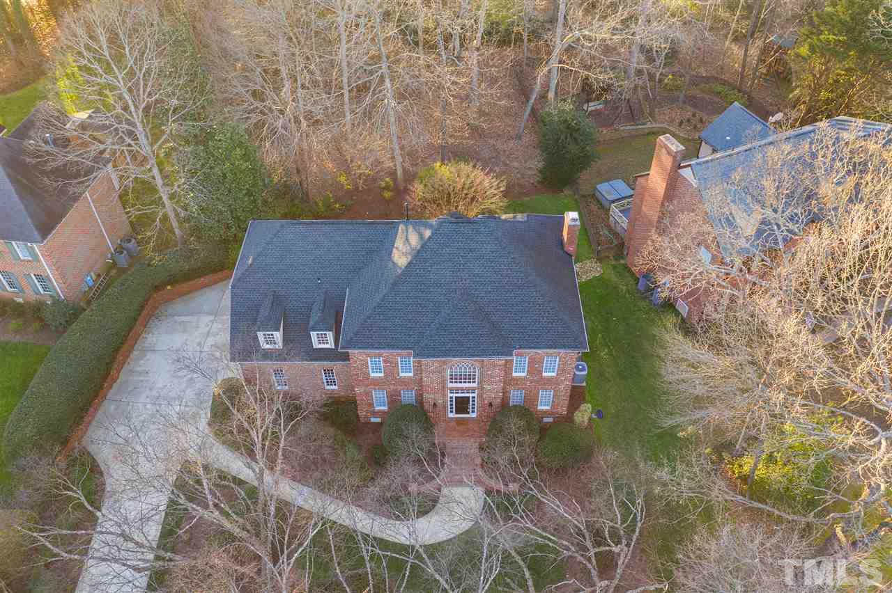 7605 Rainwater Road Raleigh, NC 27615 - Photo 3 of 30 a aerial view of a house with a yard