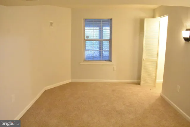 a view of room with window