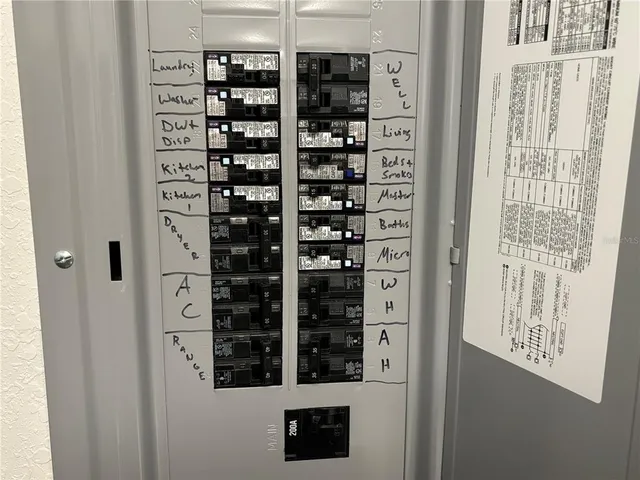 a close up of a mirror