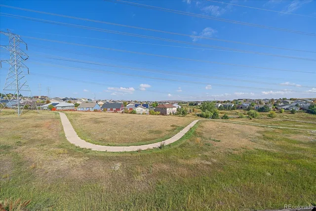 a view of a swimming pool and an ocean view