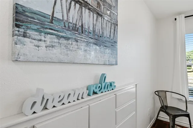 a spacious bathroom with a double vanity sink mirror and a