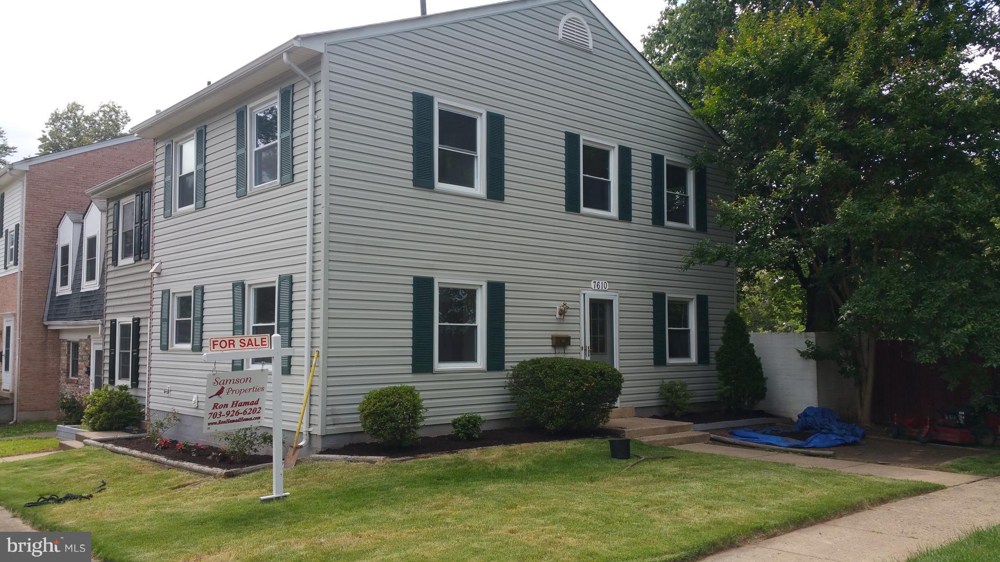 7610 Stuart Court Manassas, VA 20111 - Photo 2 of 16 Maintenance Free Exterior