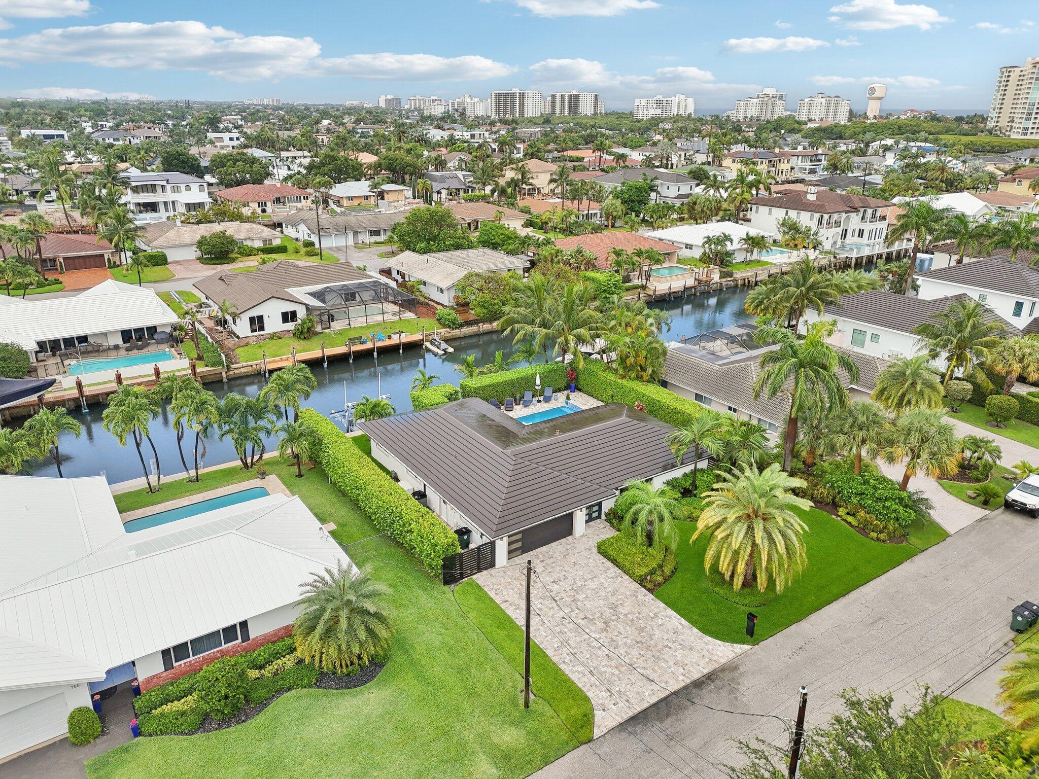 769 Enfield Street Boca Raton, FL 33487 - Photo 51 of 57 Wide Canal with Ocean Access