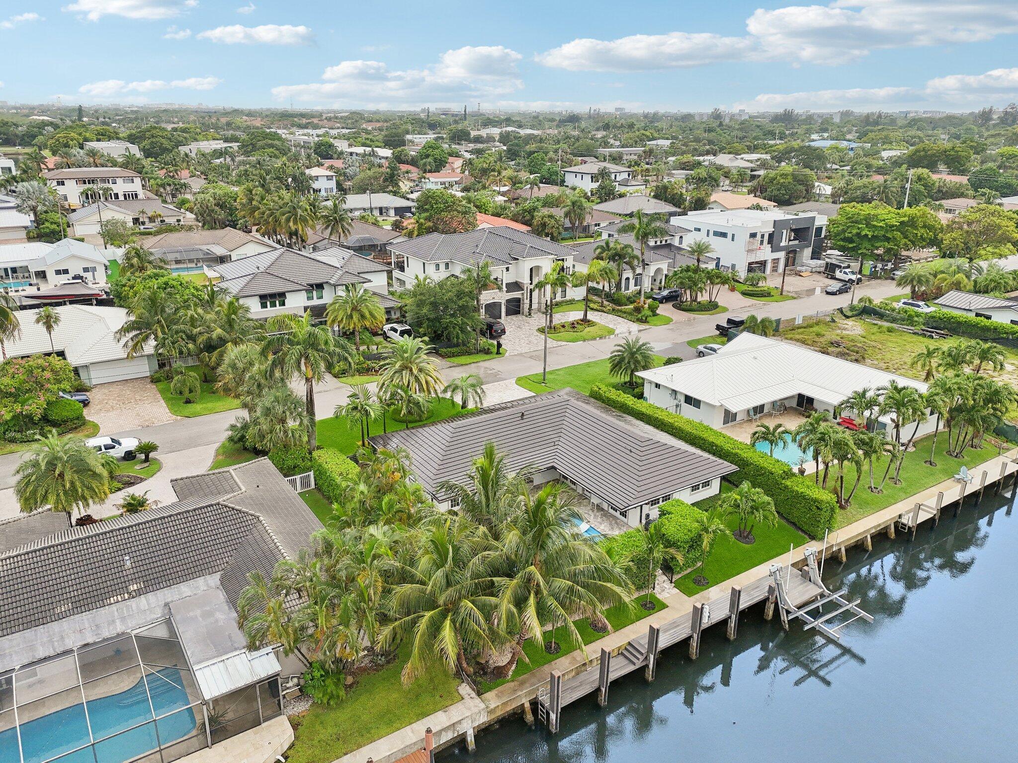 769 Enfield Street Boca Raton, FL 33487 - Photo 54 of 57 Wide Canal with Ocean Access