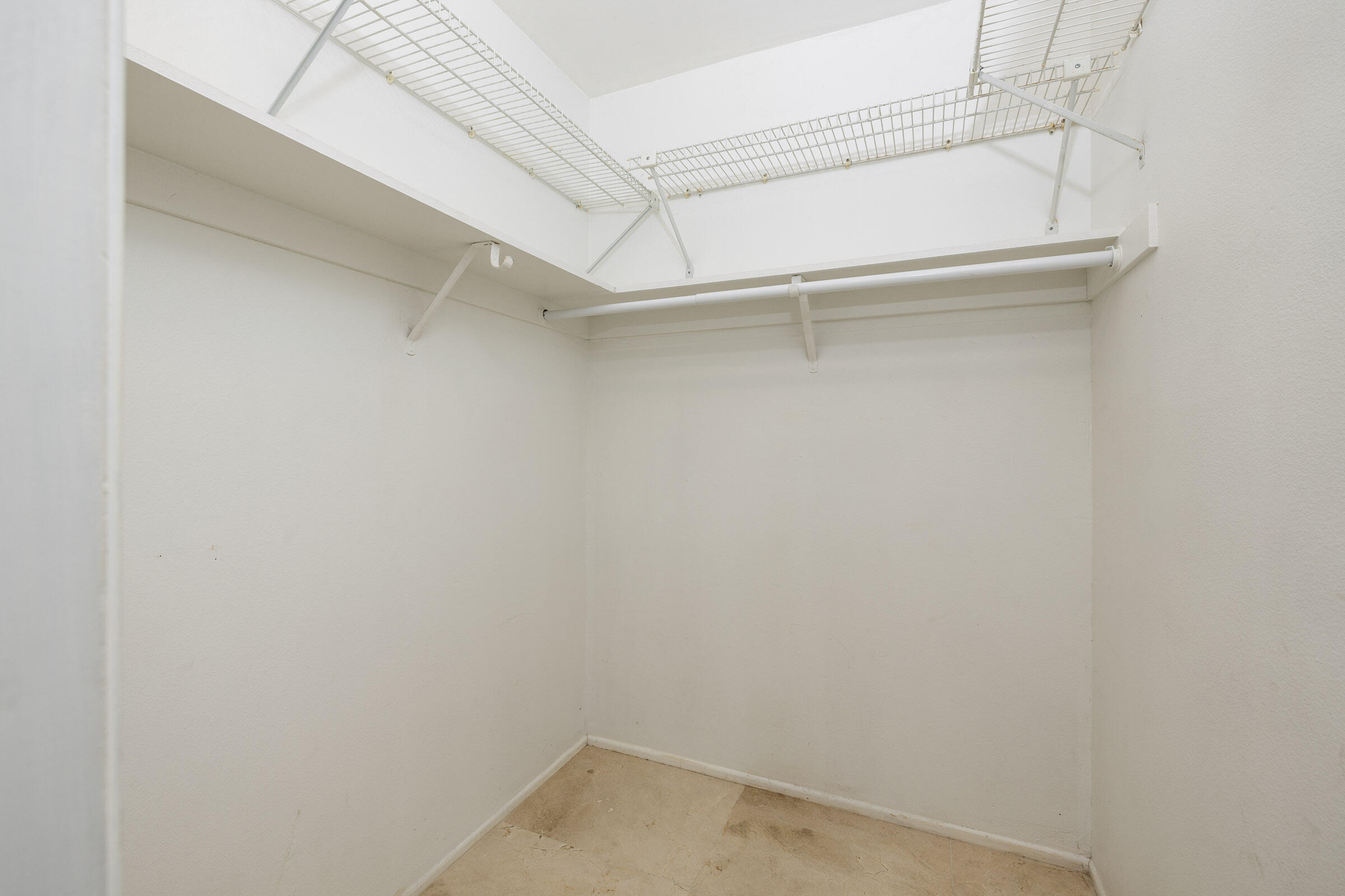 29 Dearborn Place, Unit 7 Goleta, CA 93117 - Photo 17 of 25 a view of an empty walk in closet