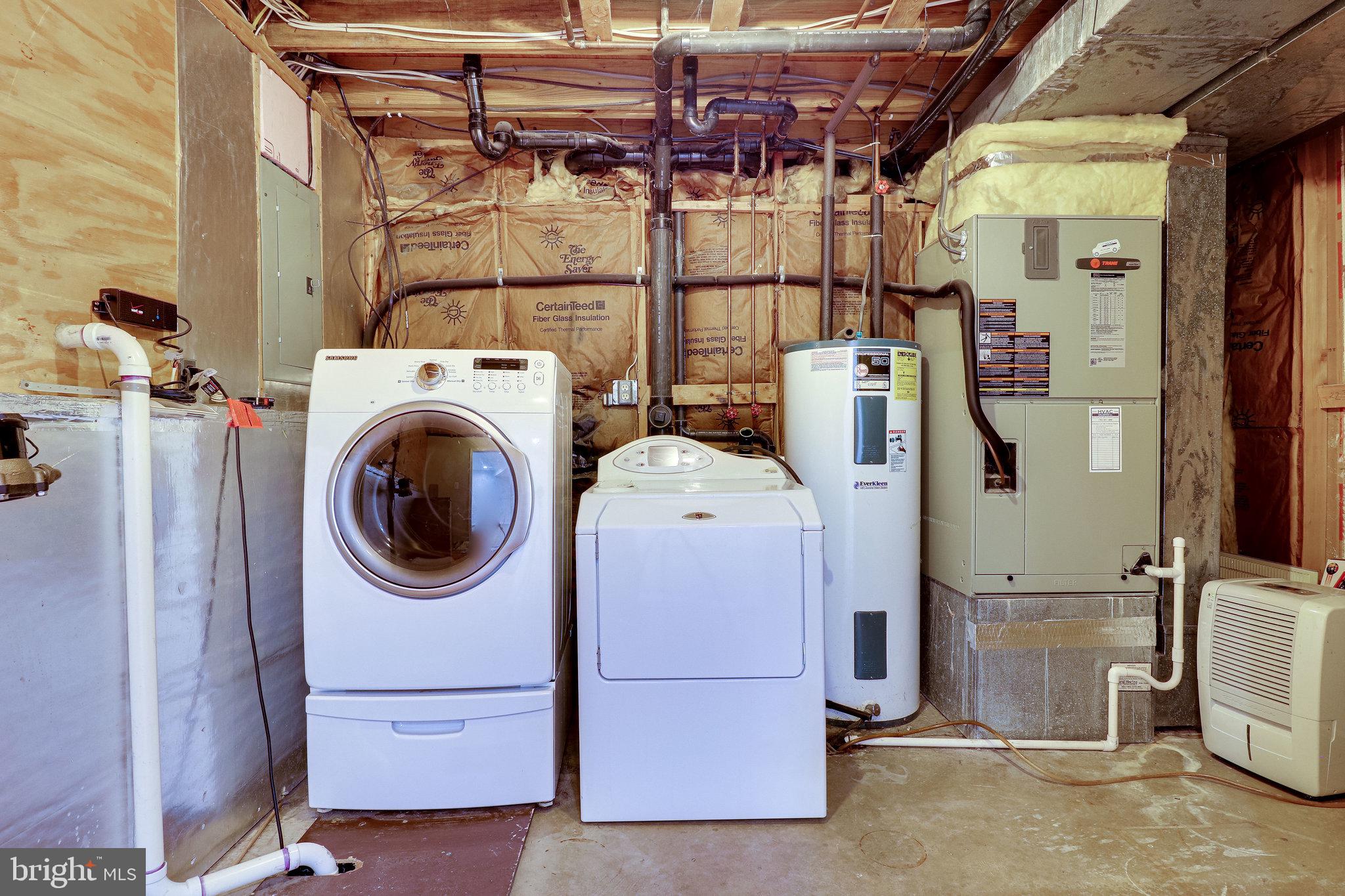 8071 Winding Way Court Springfield, VA 22153 - Photo 37 of 43 Laundry / Storage / Mechanical Room