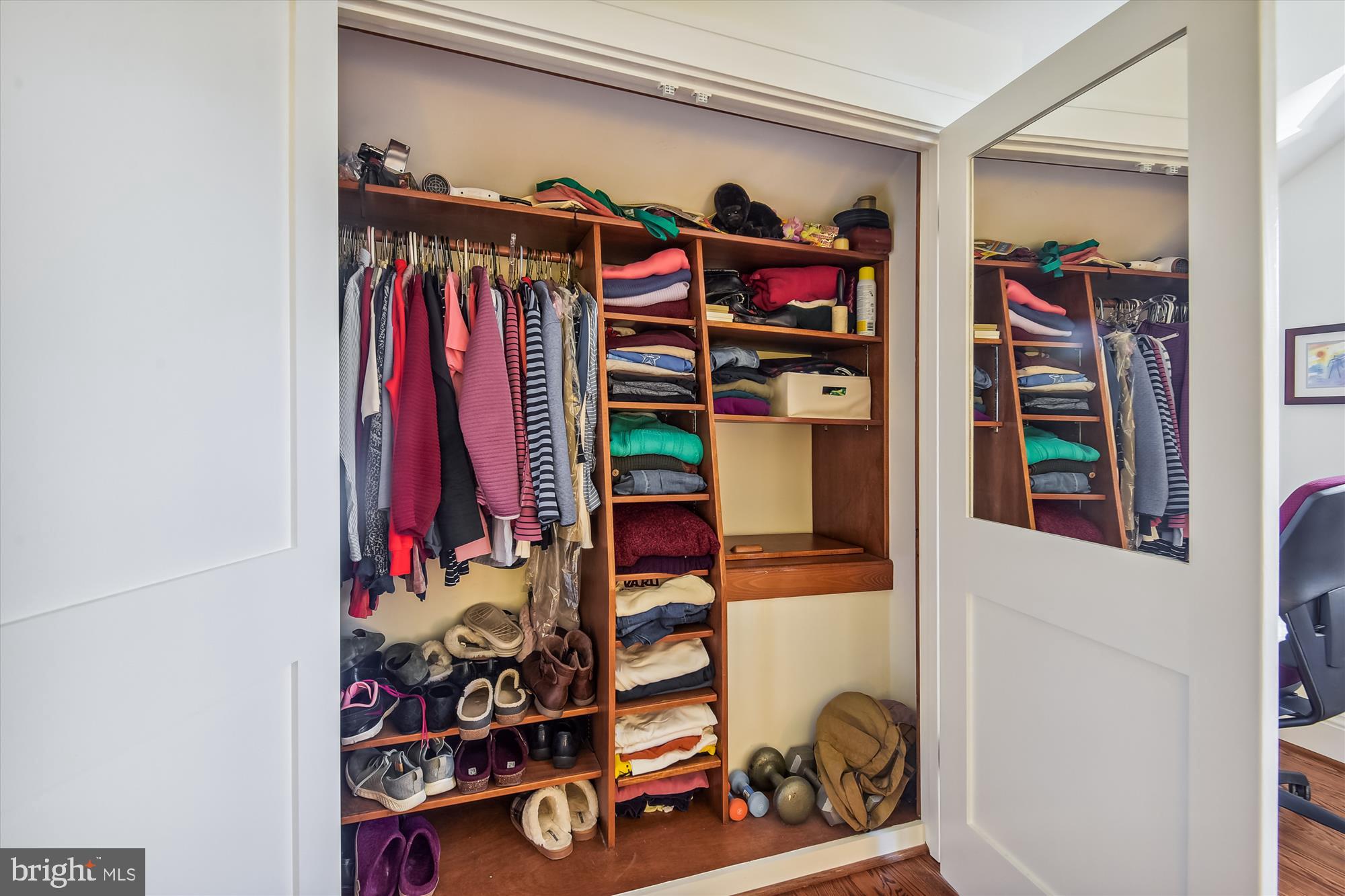 2403 Ridge Rd Drive Alexandria, VA 22302 - Photo 24 of 40 Primary Bedroom Closet 1 of 2