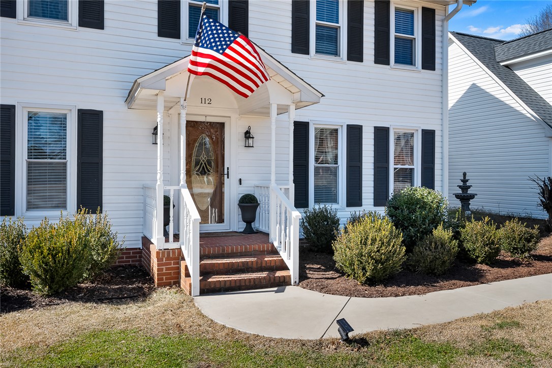 112 C-10-220 Anderson, SC 29621 - Photo 2 of 45 This charming home welcomes you with its classic design and inviting entrance.