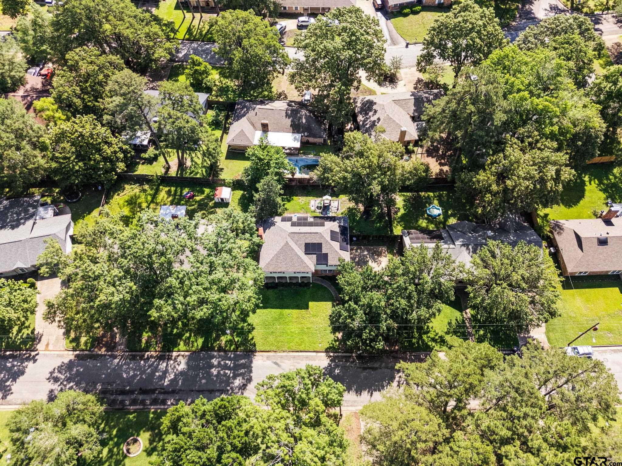 8224 Purdue Drive Tyler, TX 75703 - Photo 39 of 39 a aerial view of a house with a yard basket ball court and outdoor seating