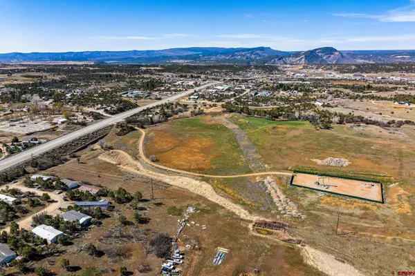 a view of an ocean and beach
