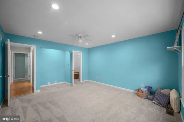 a view of livingroom with closet