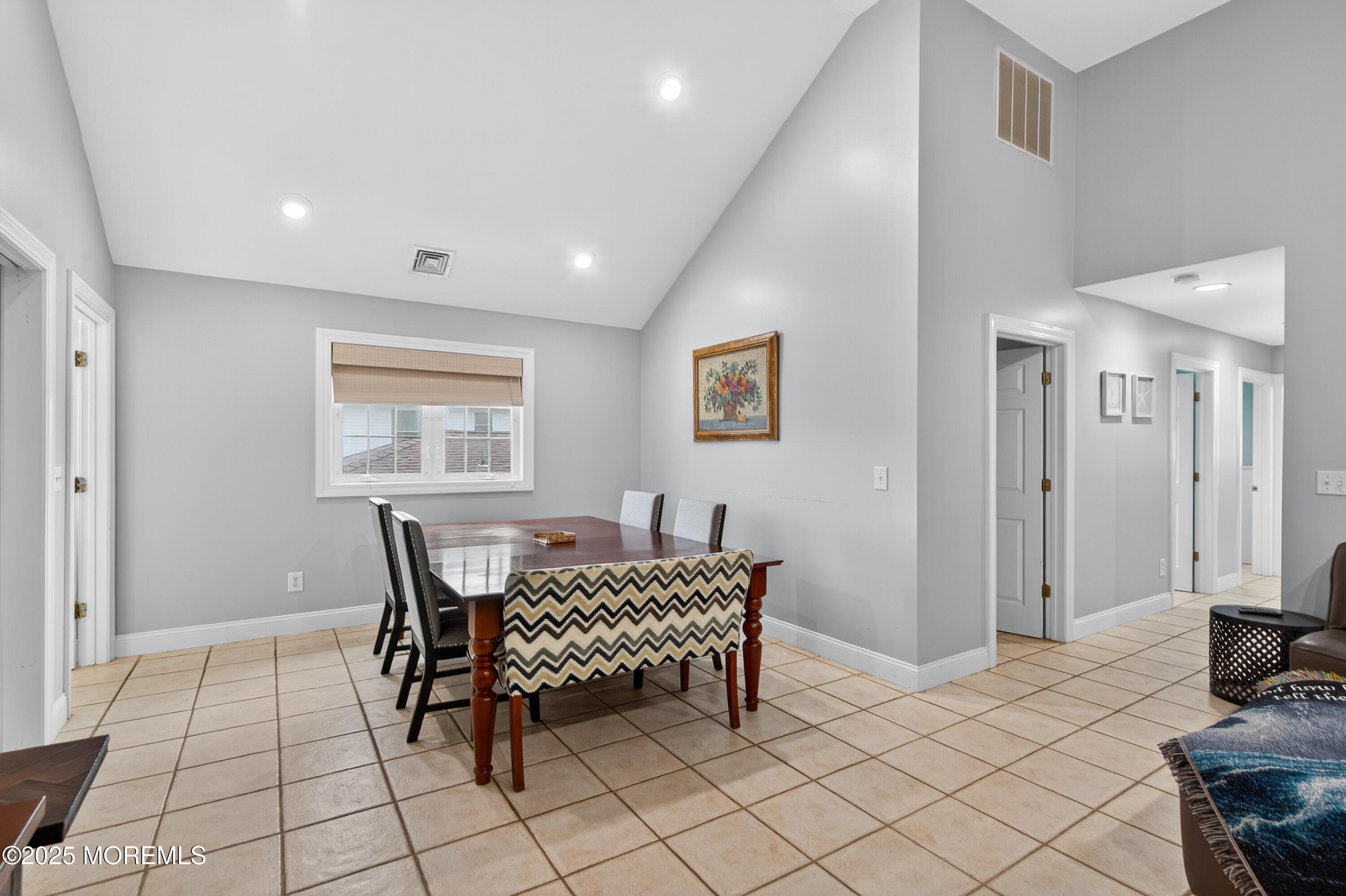 A19 Haddonfield Avenue Lavallette, NJ 08735 - Photo 9 of 24 a dining room with furniture and wooden floor