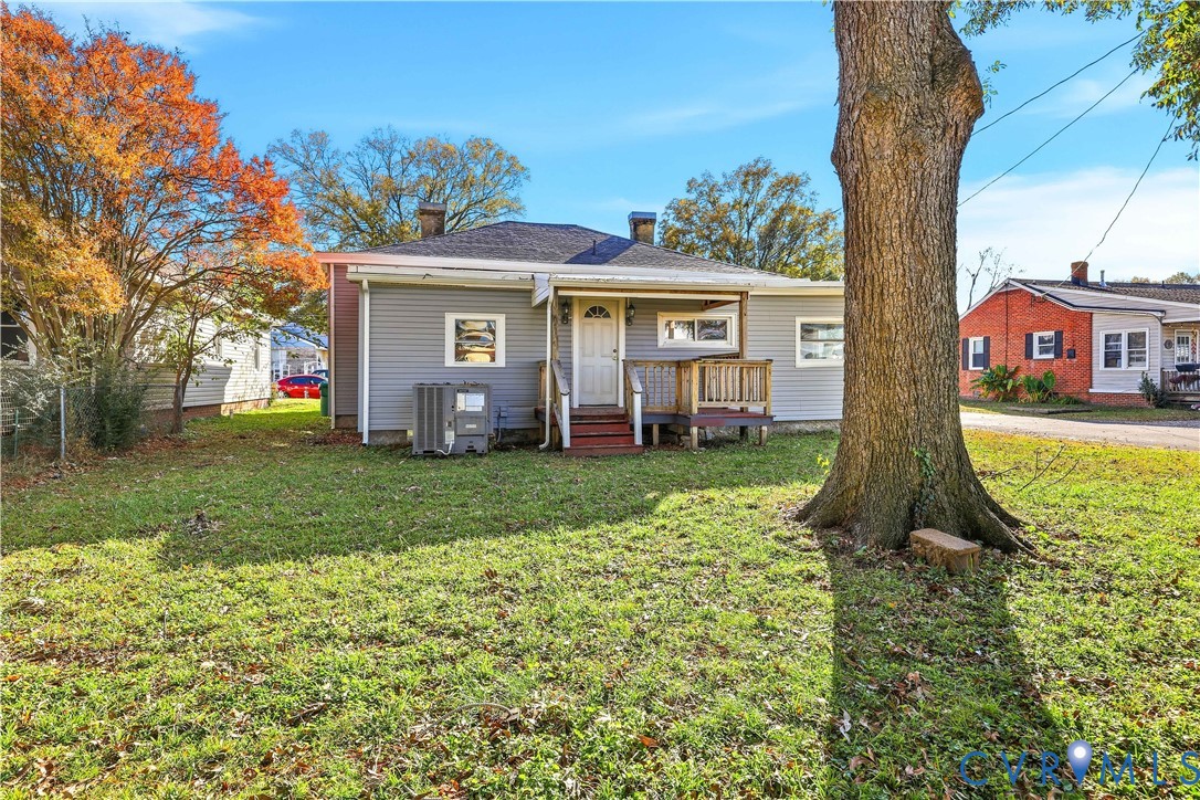 116 Fairfax Avenue Colonial Heights, VA 23834 - Photo 18 of 20 Bungalow-style home featuring a chimney and a fron