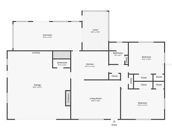 $299,000 | 6196 Lantana Drive, Indian Lake Estates, FL 33843