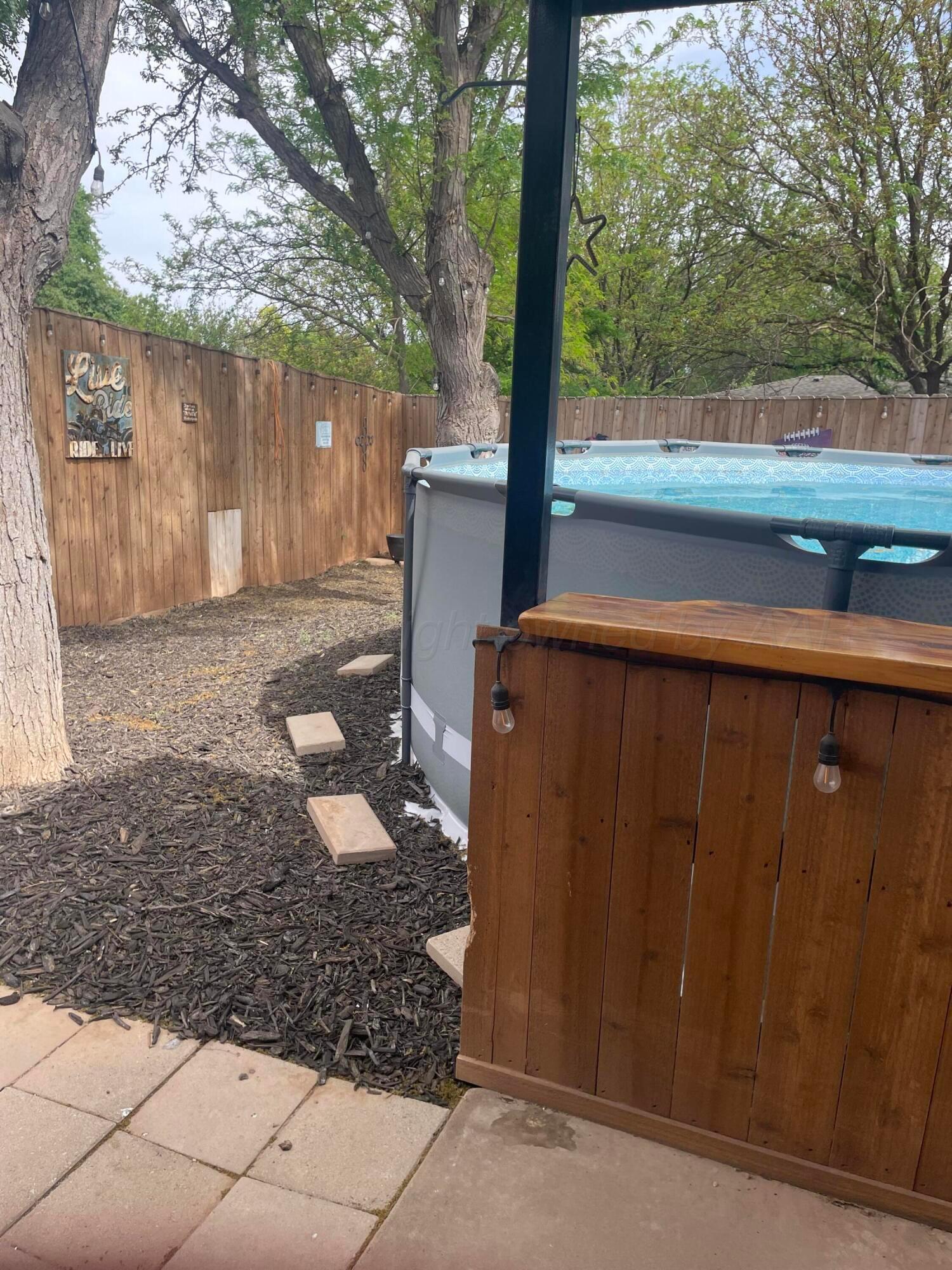 6716 Brookview Way Amarillo, TX 79124 - Photo 15 of 15 a view of a backyard of the house