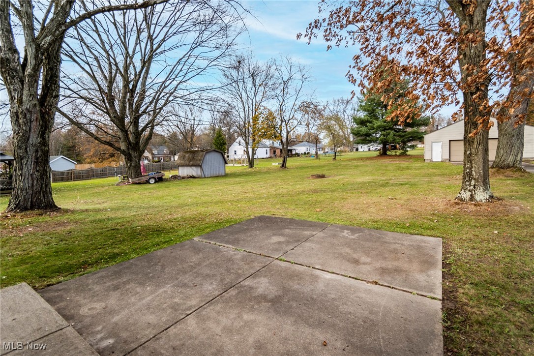 4188 Kirk Road Youngstown, OH 44511 - Photo 48 of 49 View of yard with a storage shed