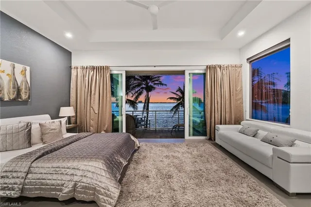 a view of outdoor space with seating area