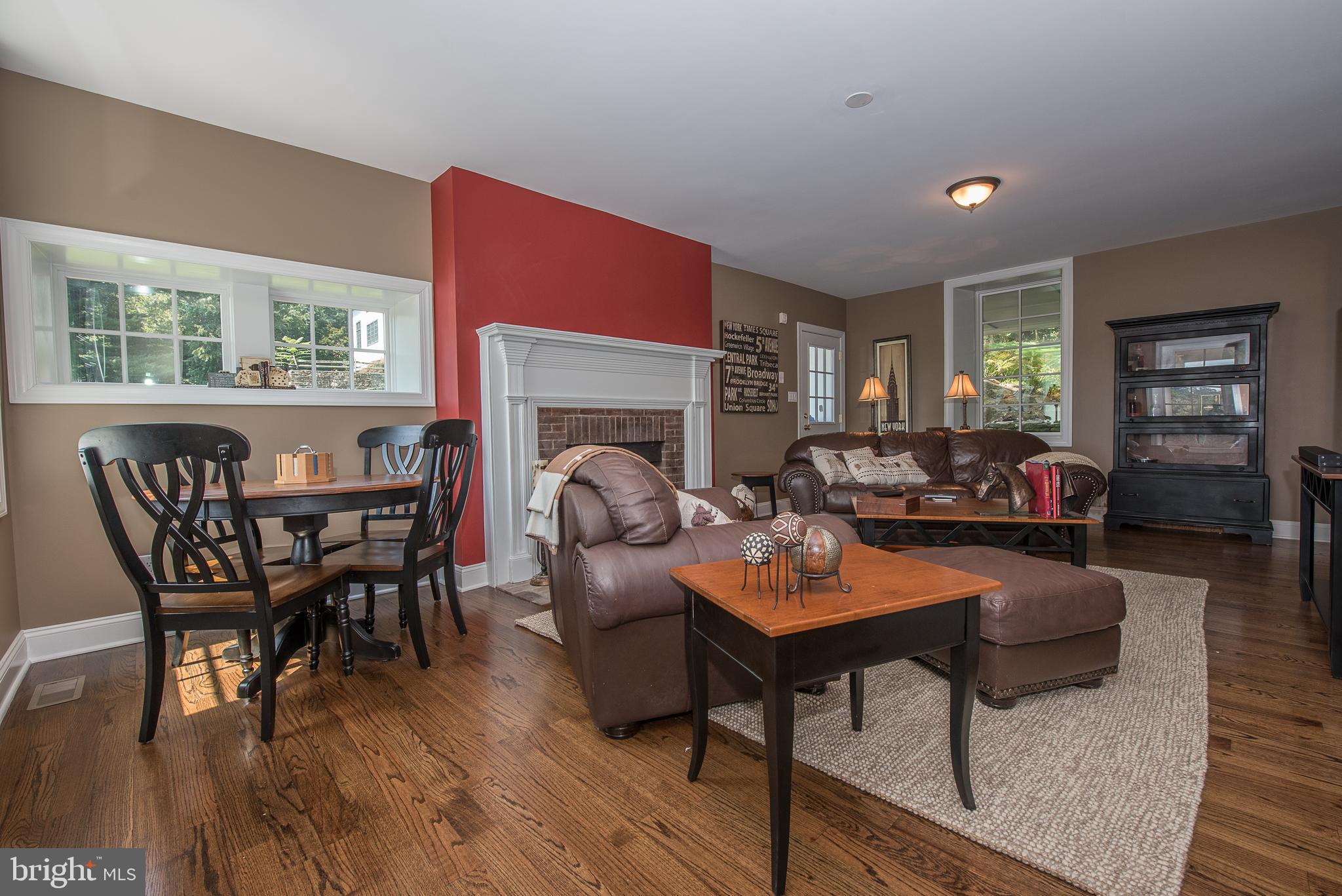 603 Beatty Road Media, PA 19063 - Photo 14 of 84 a living room with furniture and a fireplace