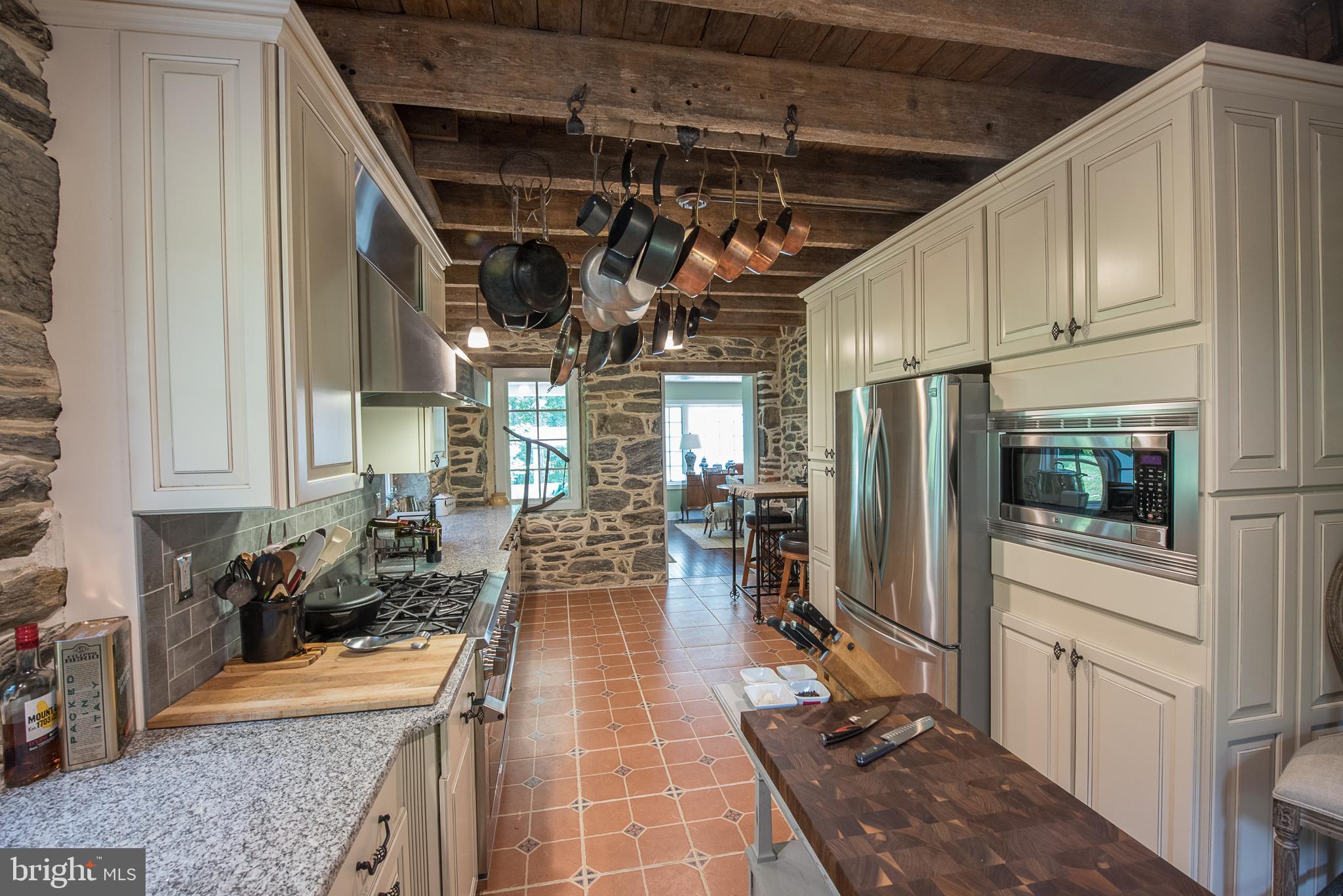 603 Beatty Road Media, PA 19063 - Photo 40 of 84 a kitchen with granite countertop lots of counter top space