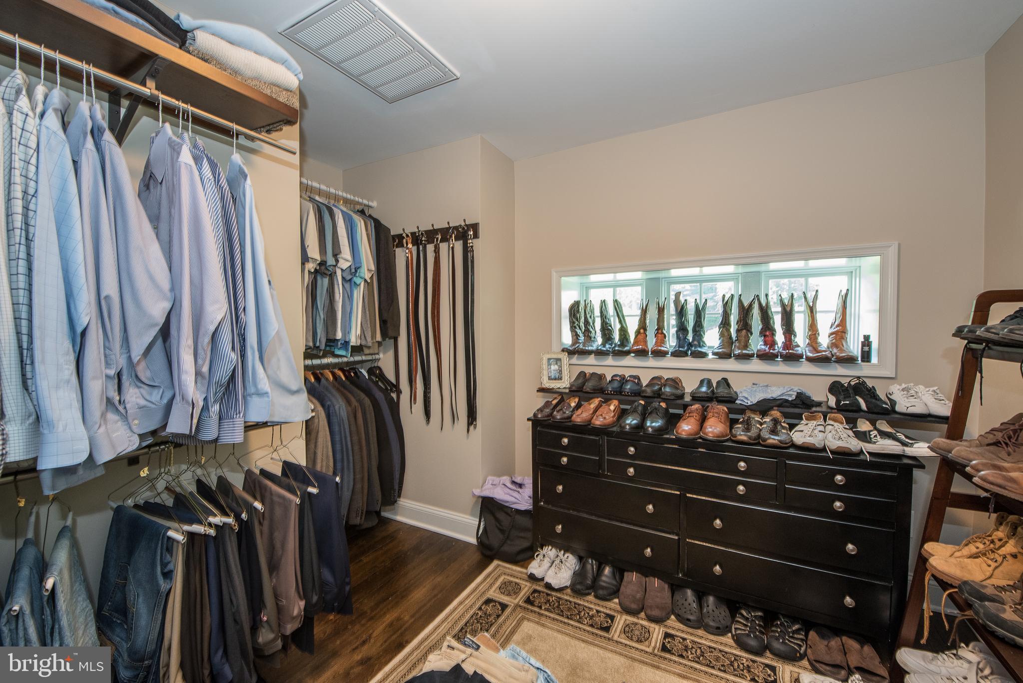 603 Beatty Road Media, PA 19063 - Photo 64 of 84 a view of walk in closet with clothes and shoes
