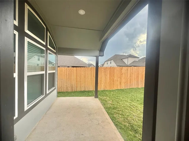 a view of an outdoor space and balcony