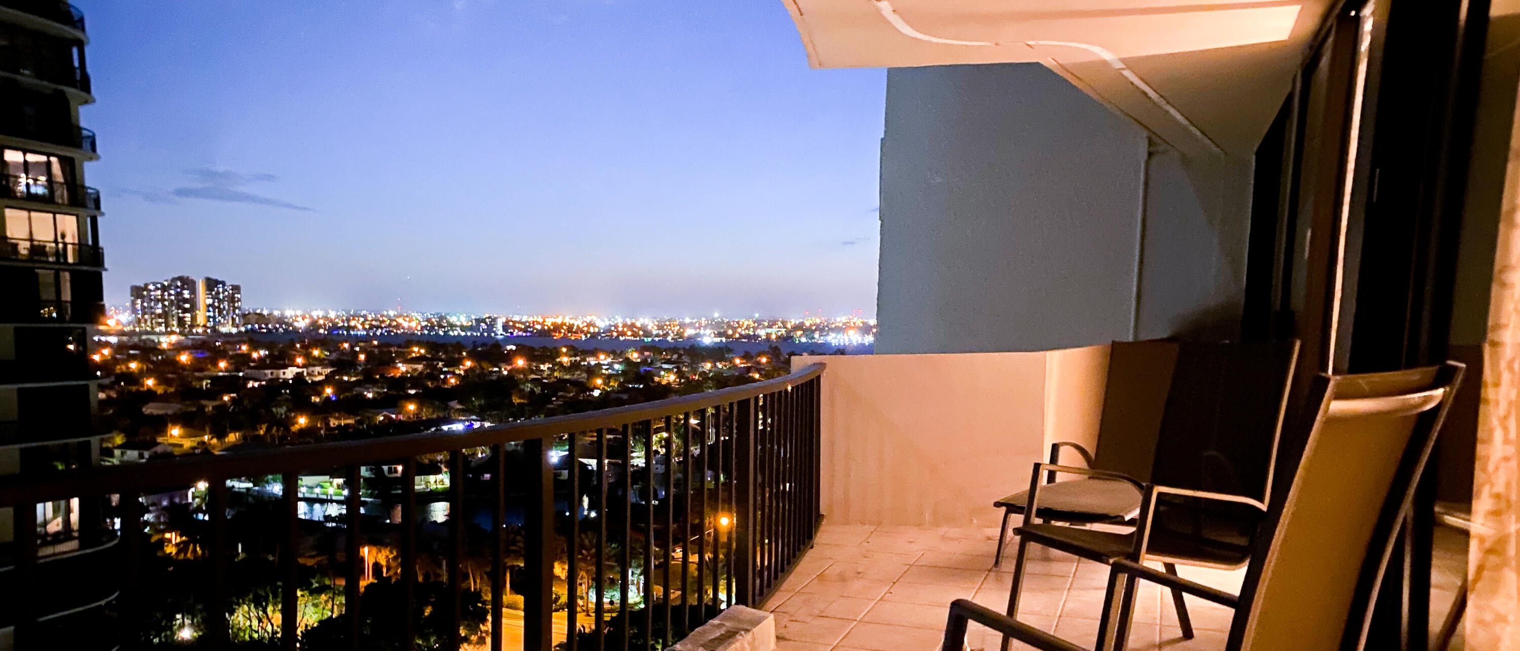 4200 North Ocean Drive, Unit 21602 Riviera Beach, FL 33404 - Photo 51 of 61 view at night1