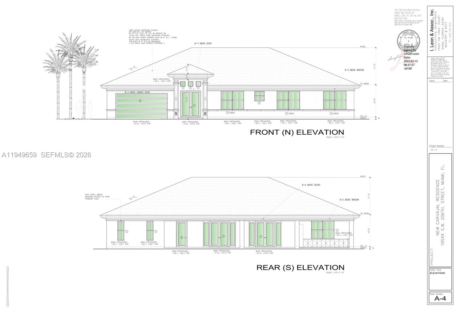 19690 Southwest 206th Street Miami, FL 33187 - Photo 20 of 24 a black and white photo of a living room