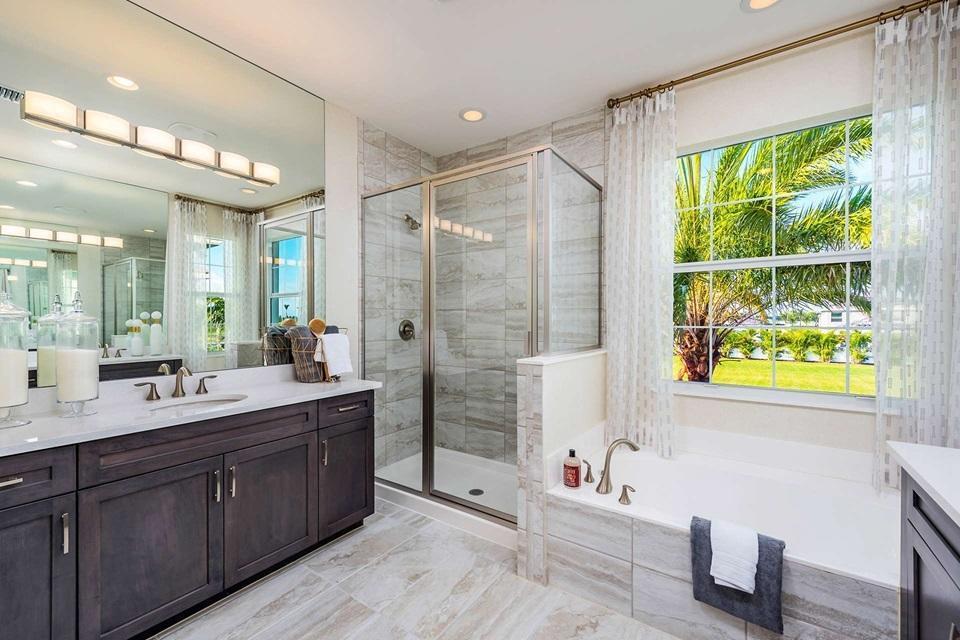 15404 Blue River Road Delray Beach, FL 33446 - Photo 5 of 28 Capri Master Bath