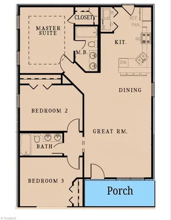 $227,500 | 811 Worth Street, High Point, NC 27260
