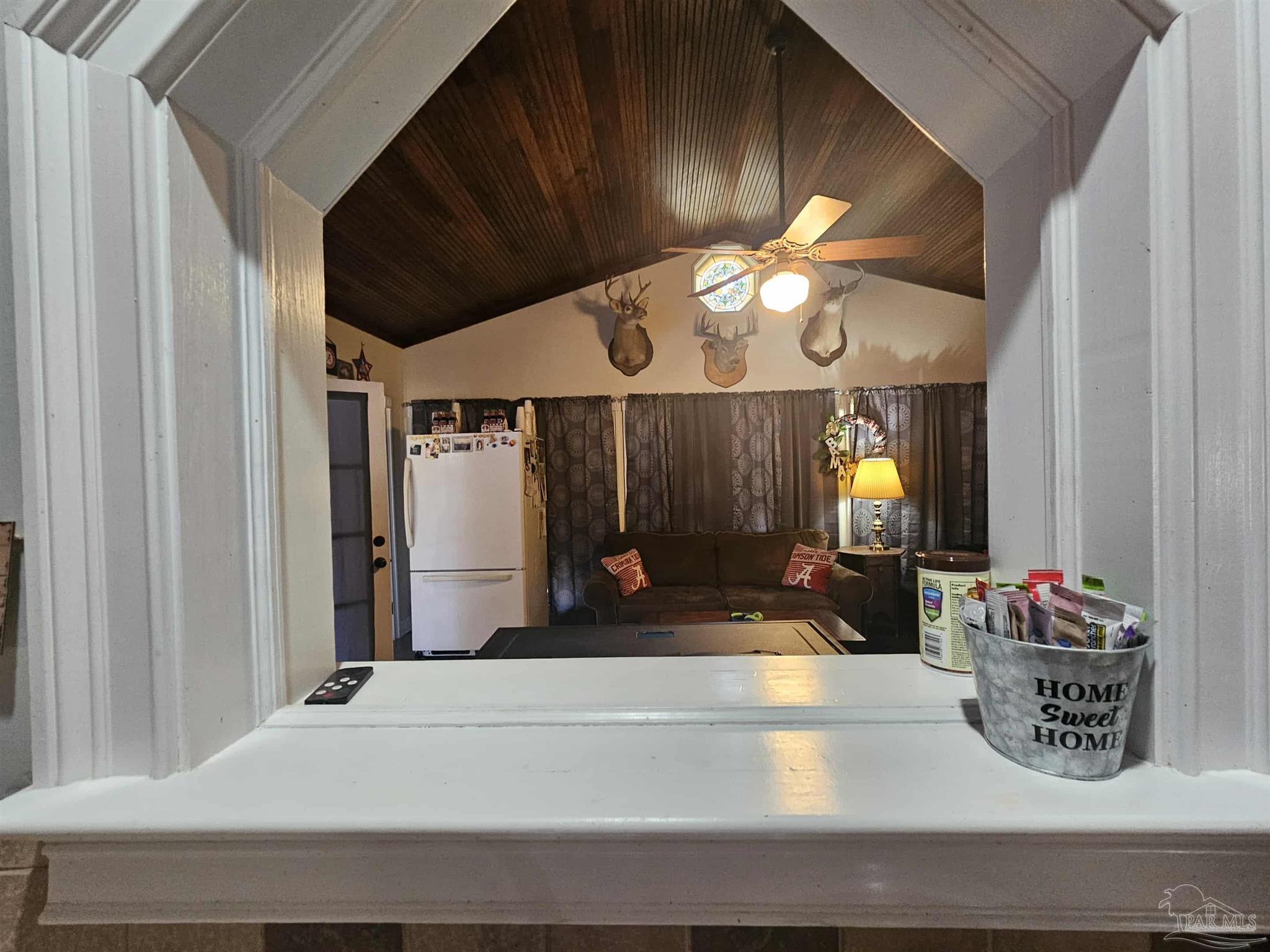 1700 Prospect Road Coffeeville, AL 36524 - Photo 48 of 71 a kitchen with a sink and a fireplace