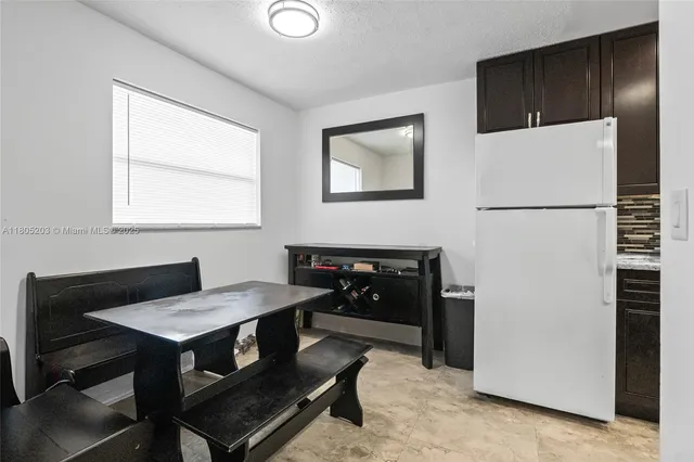 a workspace with furniture and window