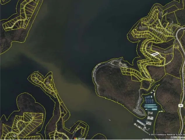 a view of a yard with an outdoor space