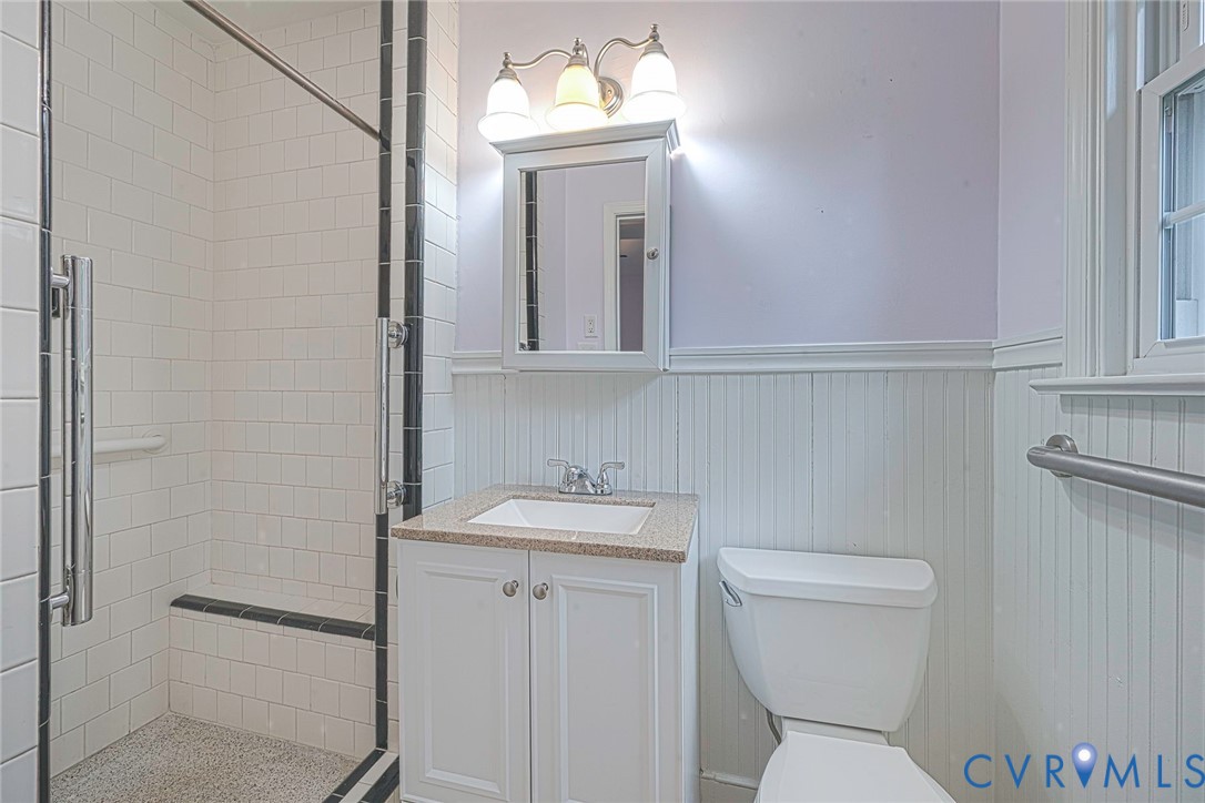 8831 Chippenham Road Richmond, VA 23235 - Photo 24 of 48 Walk In Shower. Grab Bars for Safety
