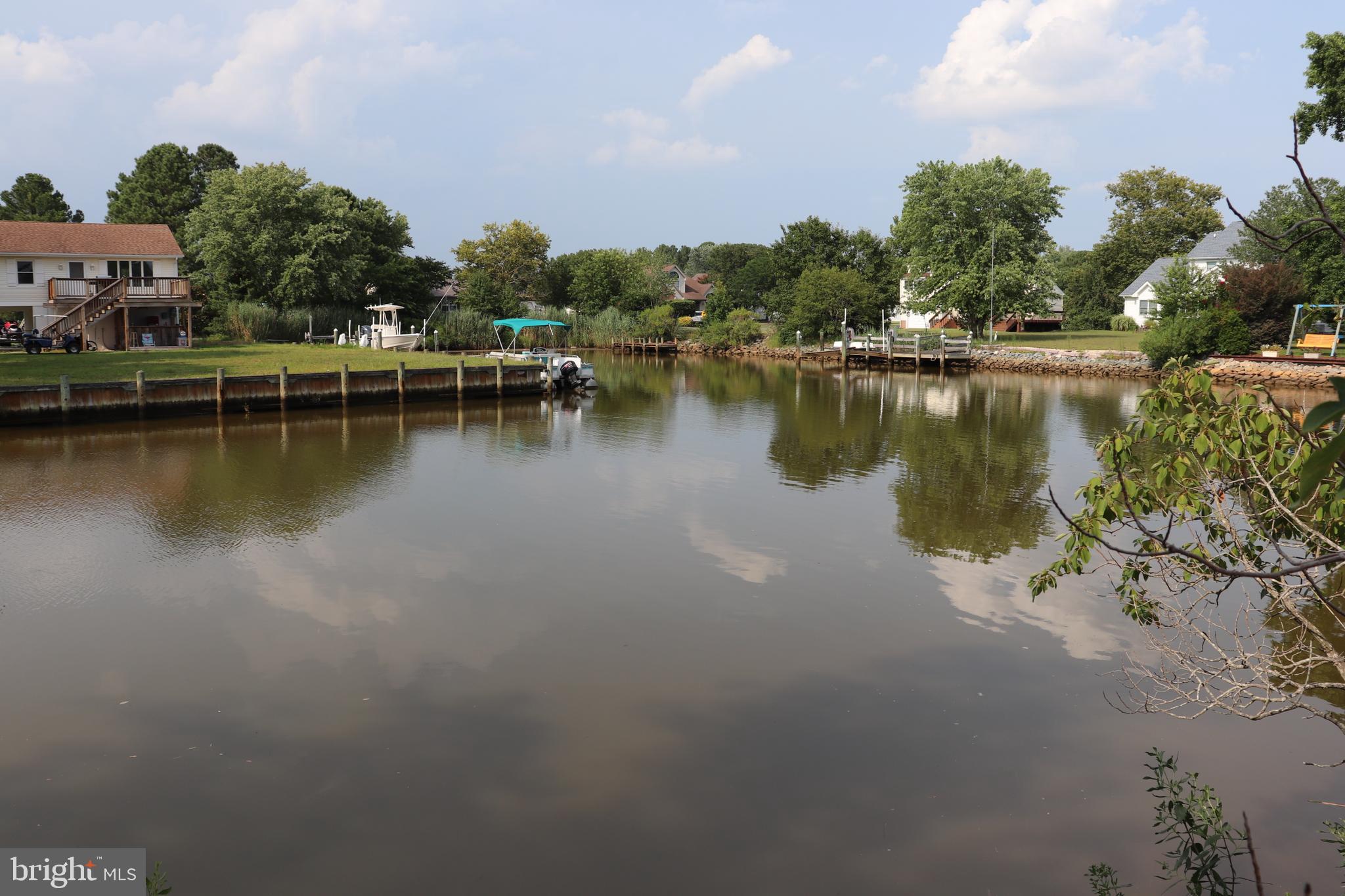 View from rear corner of lot