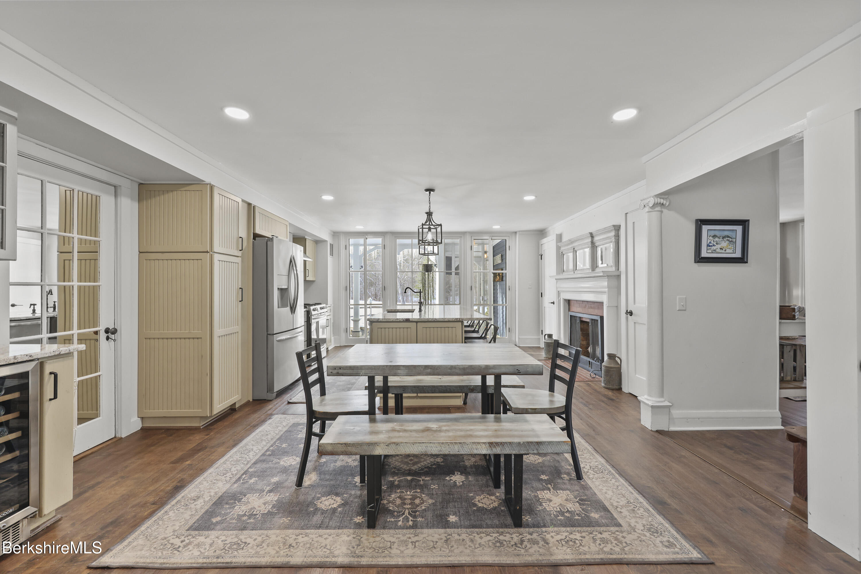 295 Blair Road Williamstown, MA 01267 - Photo 12 of 115 a view of a livingroom with furniture and wooden floor