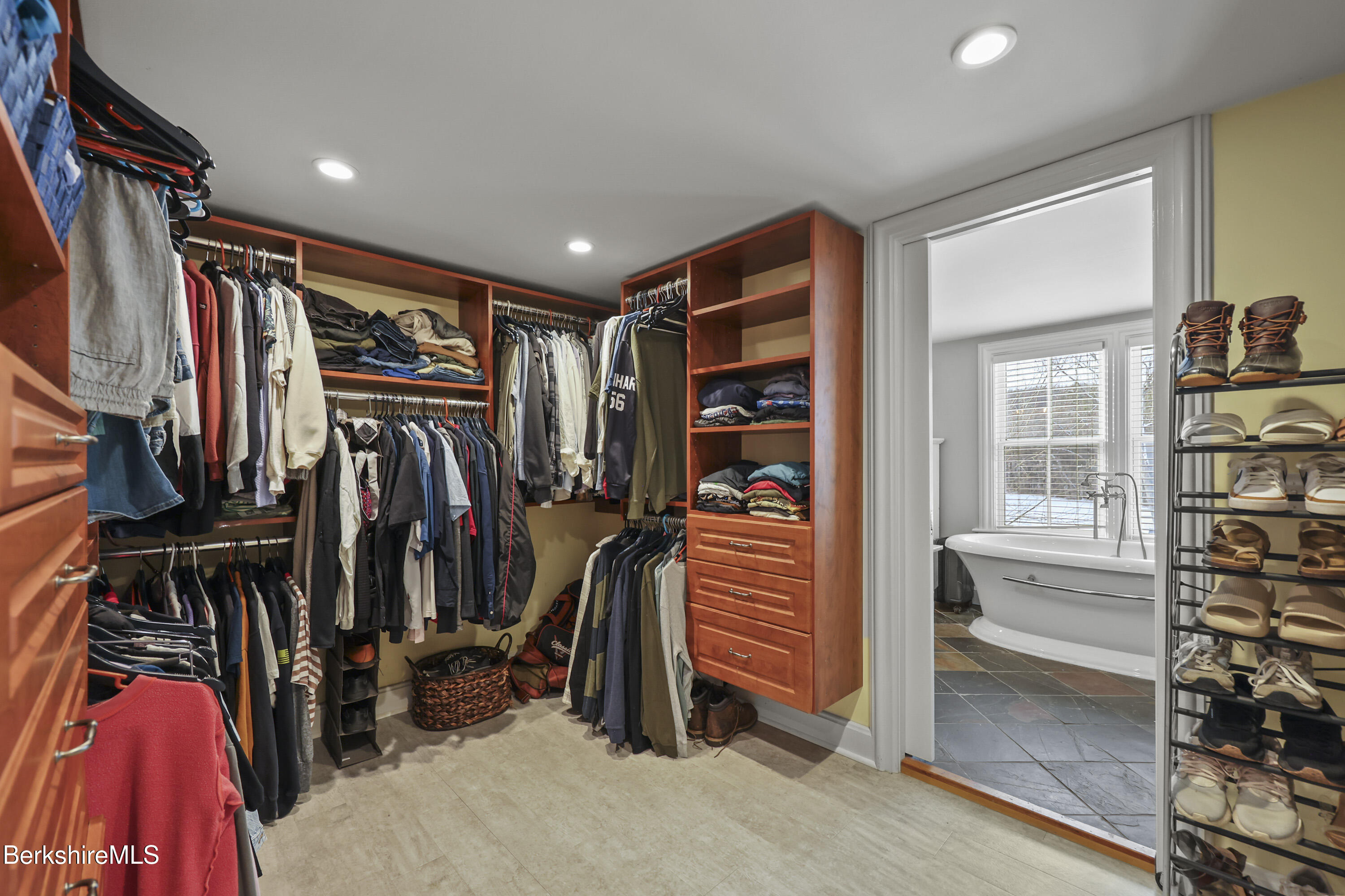 295 Blair Road Williamstown, MA 01267 - Photo 36 of 85 Second Floor Primary Bedroom Closet